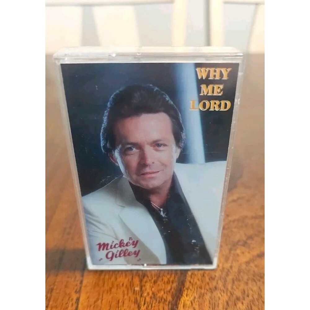 Mickey Gilley Why Me Lord Cassette Tape Country Gospel Music Vintage